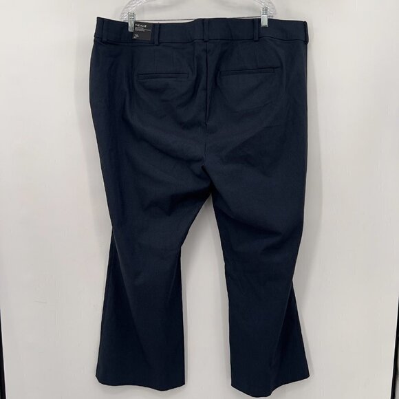 Lane Bryant Navy Boot Cut Pants, plus size 28s - Picture 2 of 11